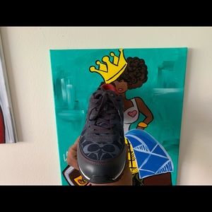 Coach sneakers women size 11 ware them one time